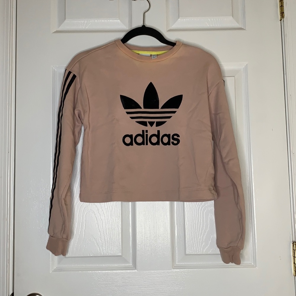 Adidas cropped sweatshirt